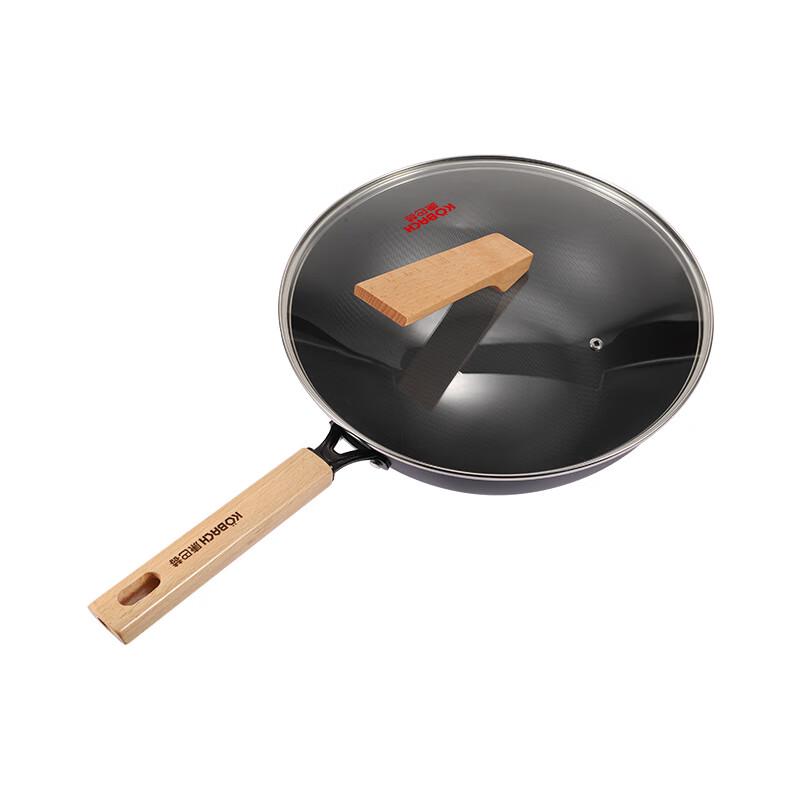 Kangbahe 32cm Fine Iron Non-stick Wok