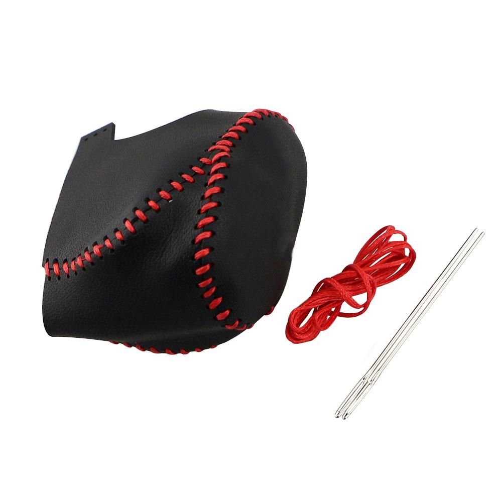 

Кожаный автомобильный чехол для ручки переключения передач, воротники переключения передач, пригодные для Toyota Chr C-HR C HR 2016-2023 чёрный