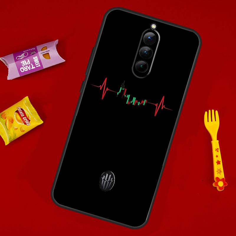 Trade Investment Forex Stock market Phone Case For ZTE Nubia Red Magic 10 Air 6 7 6S 7S 8S 9S 10S Pro 8 9 10 11 Pro Plus Cover