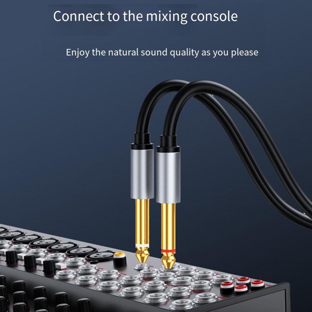 Mono Enhanced Audio Mm To Double Mm TRS Cable Mono