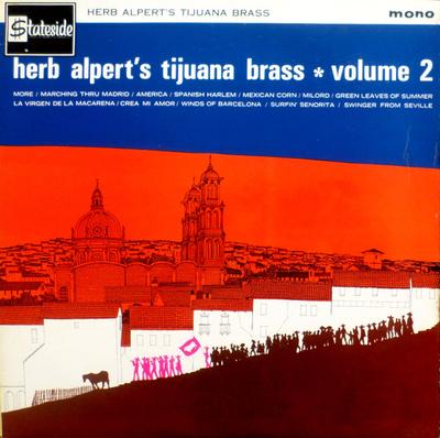 LP Record HERB ALPERT & THE TIJUANA BRASS - Volume 2 SL10072 Stateside 1963 UK Jazz Used