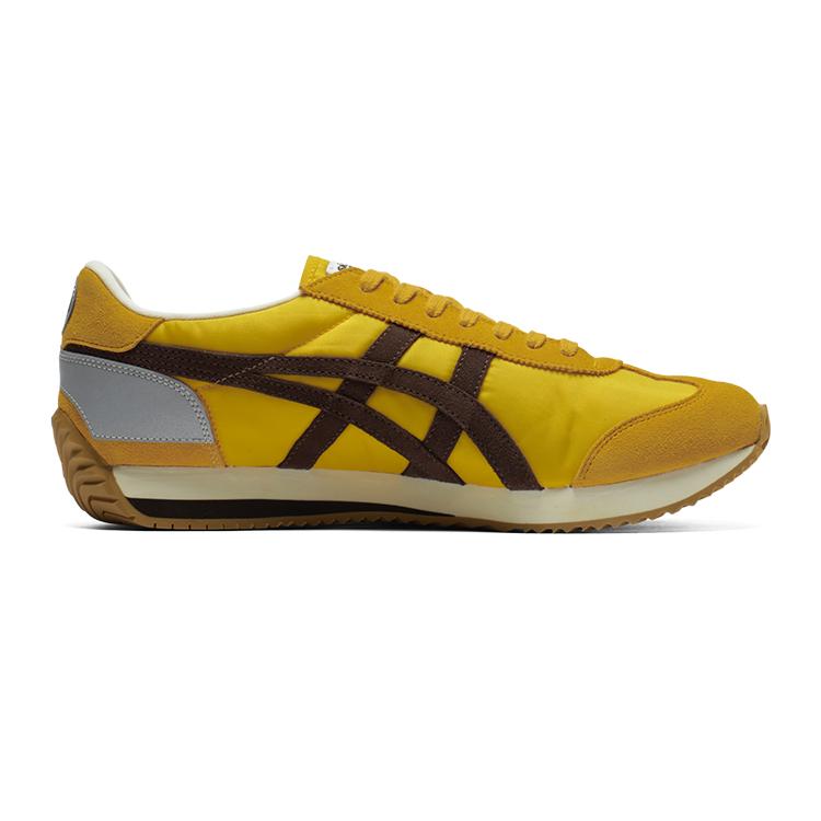 ONITSUKA TIGER California 78 Vin Comfortable Low-Top Lifestyle Sneakers Unisex Sneakers Yellow Brown 1183C401-750