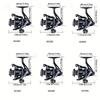VK Spinning Fishing Reel 2000-7000 Series High Speed Strong Brake Metal Double End Spool Left and Right Hand Interchangeable for Outdoor Fishing
