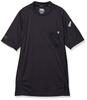 Toraichi Short Sleeve Crew Neck Size 13 Size LL To Japanese Size Men's T-Shirt (5949-618), Black, (equivalent 2L)