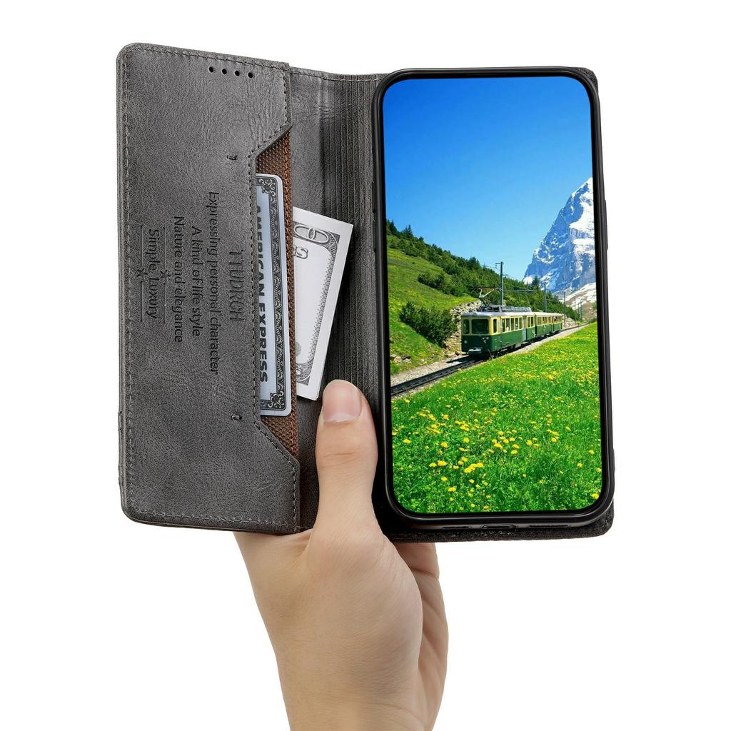 For Xiaomi Redmi 15 5G (Global) (169mm) Leather Case RFID Blocking Wallet Stand Phone Cover