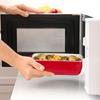 Pottery Baking Pan Medium Thickness Ceramic Baking Tray Microwave Oven Special High Temp Firing Eco Friendly Red Simple Elegant