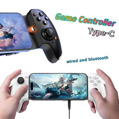 Gamepad Type-C Wired Bluetooth Dual-Mode Android IOS Computer Switch Universal Hall Rocker Linear Hall Trigger