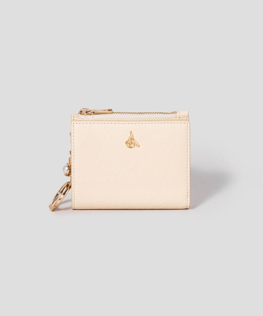 Beanpole Accessory Lucy Saffiano 2-Zip Wallet - Yellow
