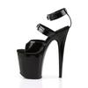 2025 new summer new order with one-size-fits-all buckle, leather round head black trendy fashion sandals size