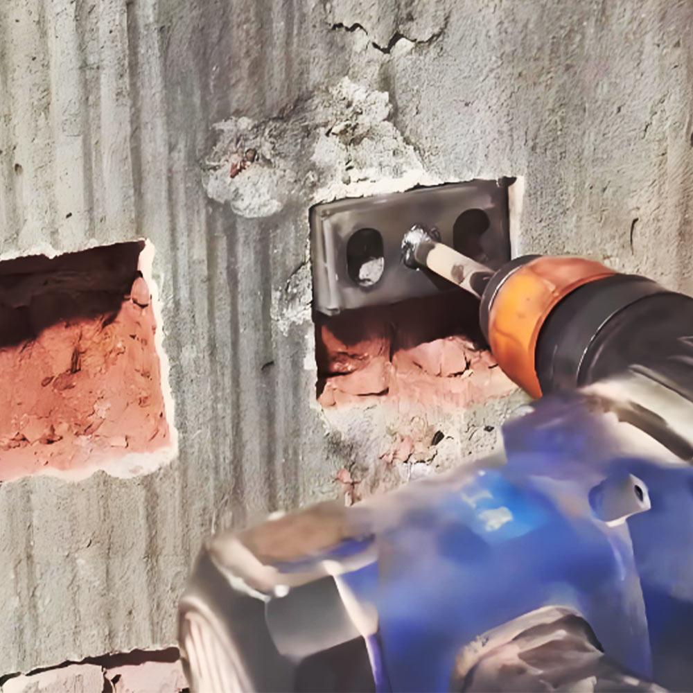 Hole Punch Quick Square Punching Machine Slotting Electric Wall Hole Opener  Concrete