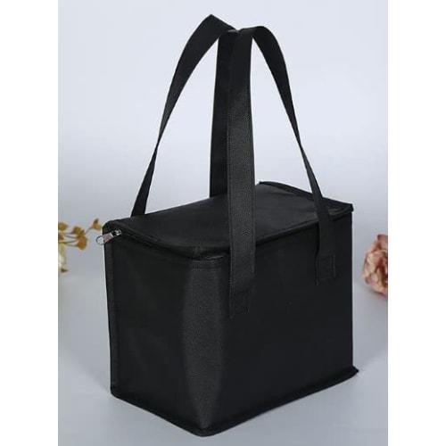 No-brand cooler bag, large, foldable, fits up to eight 500ml cans, large capacity, insulated, soft cooler box, perfect for cherry blossom viewing, BBQ