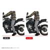EFFEX Lowering Kit for CB250R (2018-2023) and CB125R (2018-2024) - 20mm Lowering, Improved Foot Reach, Includes Short Side Stand, Black (PHA0040D-SET)