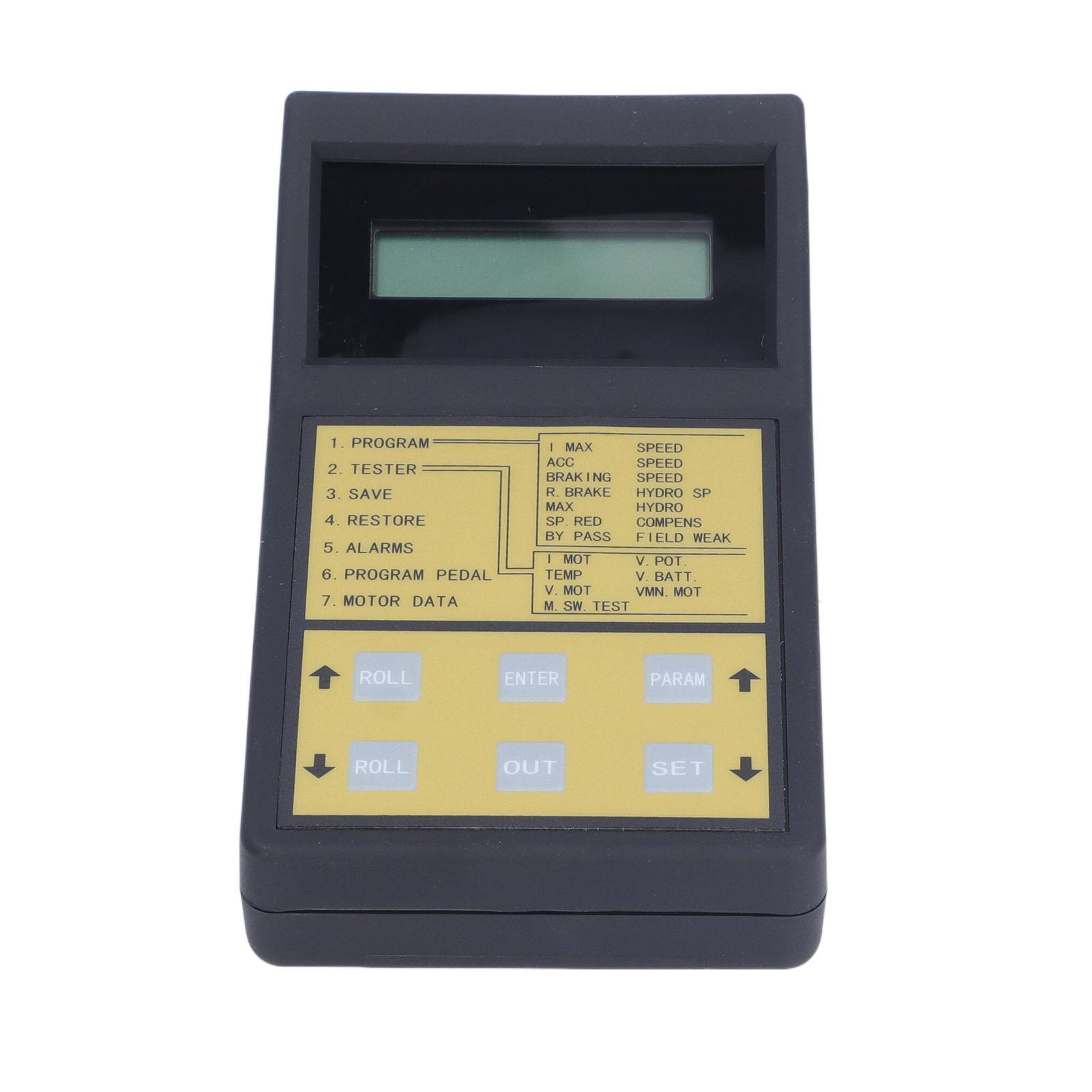 

Ручний програматор для контролера швидкості Curtis Електричний навантажувач Детектор кодів несправностей Програма