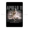 Apollo  th Anniversary Moon Landing  Newspaper Metal Sign Wall Mural Club Pub Wall Cave Print Tin Sign Poster