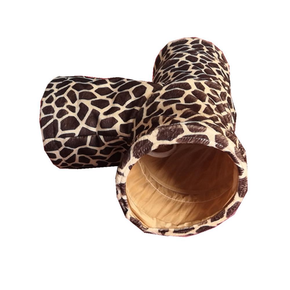 Small Pet  Tee  Tunnel  Nest Soft Comfortable Three-way Rolling T Tunnel Cats Toy Chinchilla Mink Hamsters Channel Pets Supplies