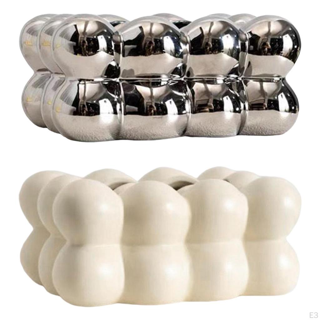 Ceramic Tissue Storage Case Napkin Holder Paper Table Towel Facial for Desktop