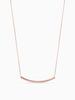 Dorocy 14K Slim Pipe Stick Necklace