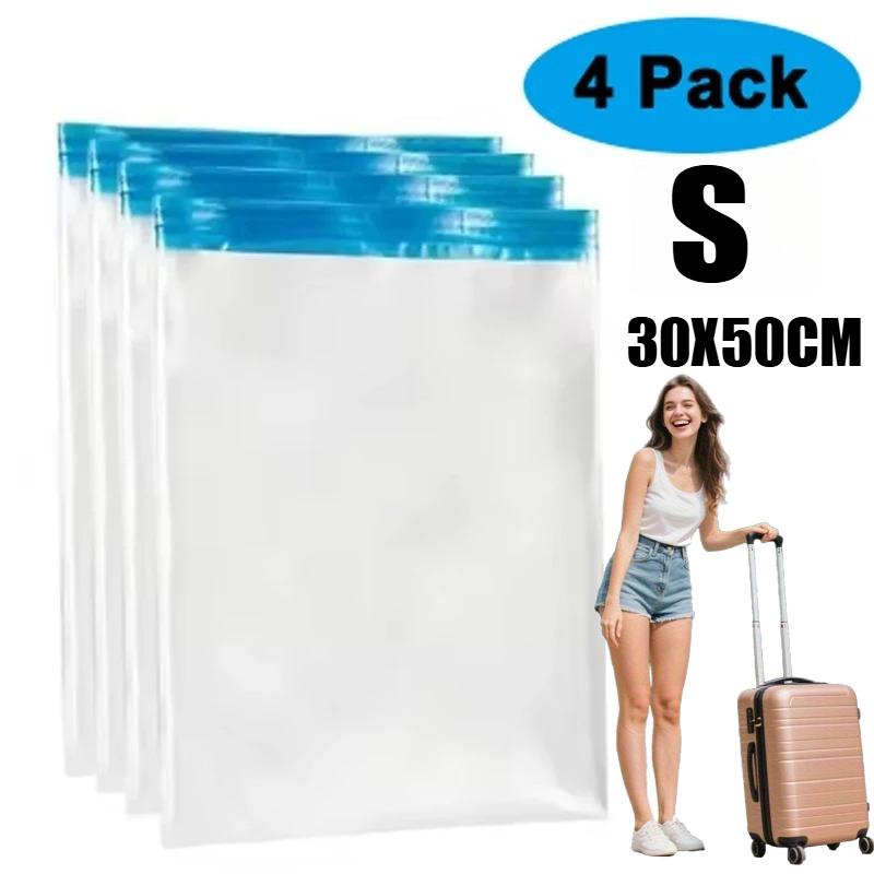 

Travel Compression Bags, Roll Up Travel Space Saver Bags for Luggage, Cruise Ship Essentials Cothes, Folding Compressed Bag
