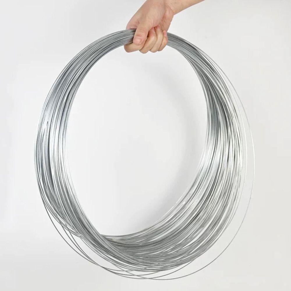 Solid Wire Fine Steel Wire Rope  Steel Wire Galvanized Iron Wire  Crafts DIY Projects