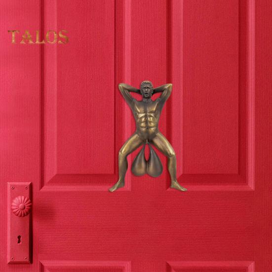 Männlicher Streich-Türklingel, lustiger nackter Mann-Türklopfer, einfach zu installierender Streich-Türklingel-Dekoration, Geschenk für Freunde