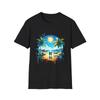 Tropical Sunset Unisex T-Shirt, Summer Vibes, Beach Lover Gift, Vacation Wear,