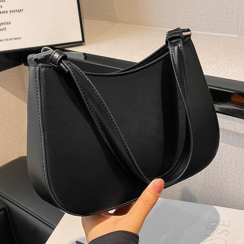 Stylish Small Shoulder Bag For Women 2023 New Retro Urban Minimalist Design Crossbody Bag