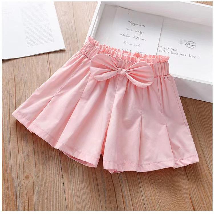 Letnie Szorty Casualowe Pięciopunktowe dla Dziewczynek 2025 - Dziecięce Lekkie Szorty Hot Pants dla Małych i Średnich Dziewczynek