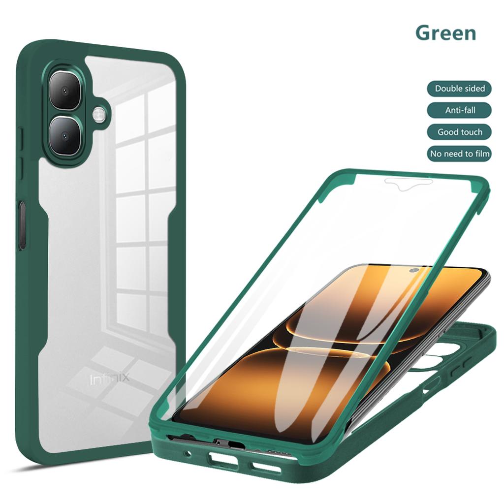 Full Body Protection Shockproof Case for Infinix Smart 20 4G Protective Cover Screen Protector Fundas Coque