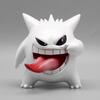 9cm Pokemon Gengar Figure Transparent Model Adorable Anime PVC Action Figurine for Room Decoration Collection Present for Fans