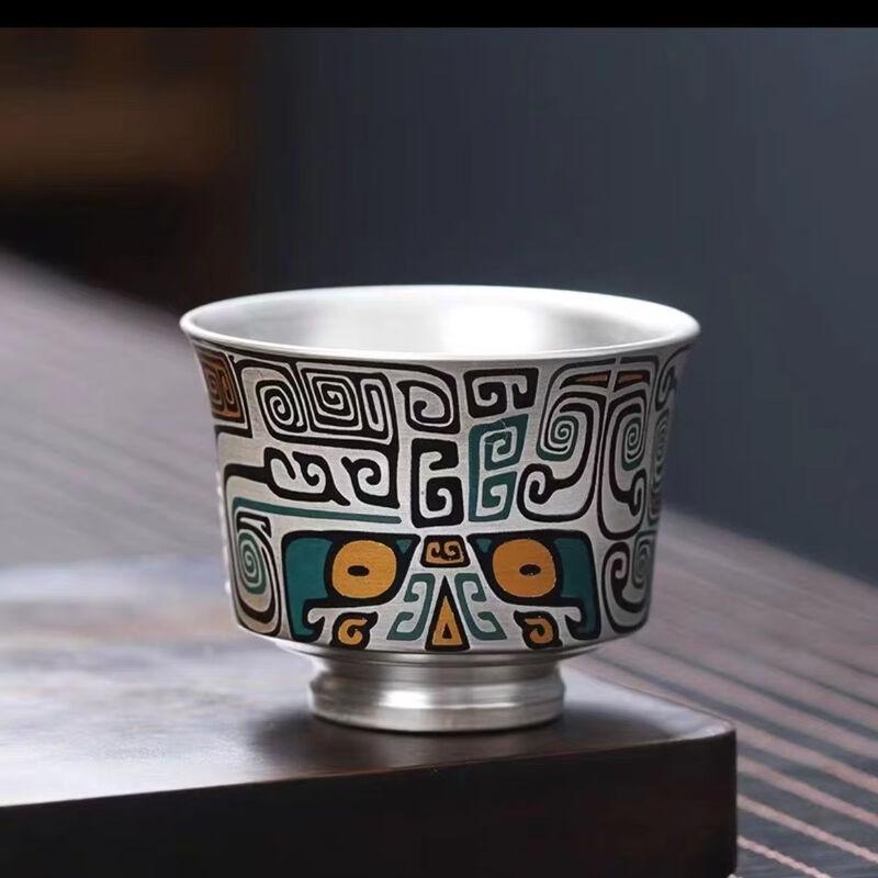 Zhuijia Light Luxury Gilded Silver Ceramic Portable Tea Ware