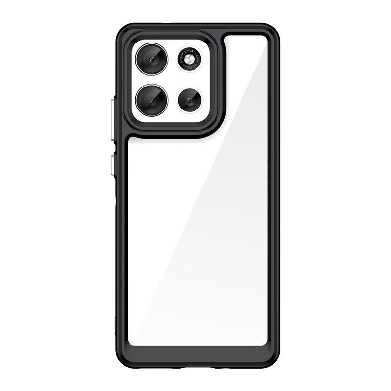 

Для Motorola Moto G100 Pro Чехол Moto G100 Pro Накладка TPU Бортик Акриловая Задняя Панель Бампер Защитные Чехлы для Телефона На Moto G100 Pro For Moto G100 Pro