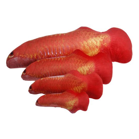 Pet Cat Kitten Fish Shape Catnip Bite-resistant Playing Scratch Chewing Toy