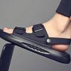 2026Summer New Men Sandals Fashion Casual Beach Sandal Outdoor Non Slip Platform Sandals for Men Cowhide Leather Sandalias Slies