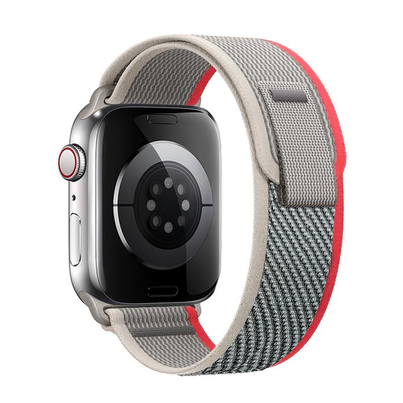 Nylonband für Apple Watch Band 49 mm 44 mm 40 mm 45 mm 41 mm 42 mm 44 45 49 mm Correa Armband iWatch Ultra Serie 7 6 5 3 SE 8 Armband