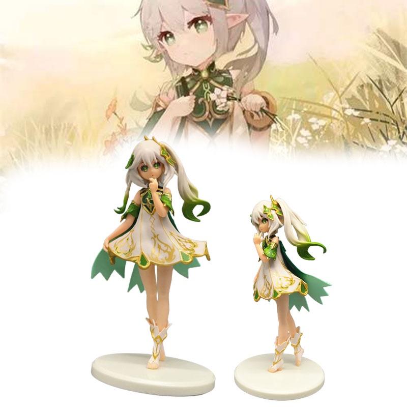 Original Genshin Impact Nasi Da Grass God Figure 17cm Decorate Your Room Or Office With This Pvc Collectible