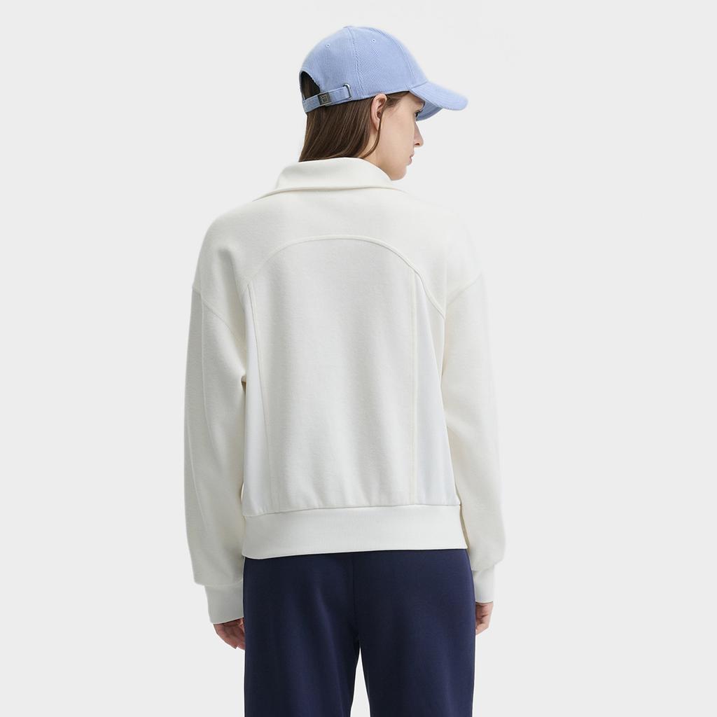 New FILA ORIGINALE Sweatshirt Women's Cloud White F11W449211FWT