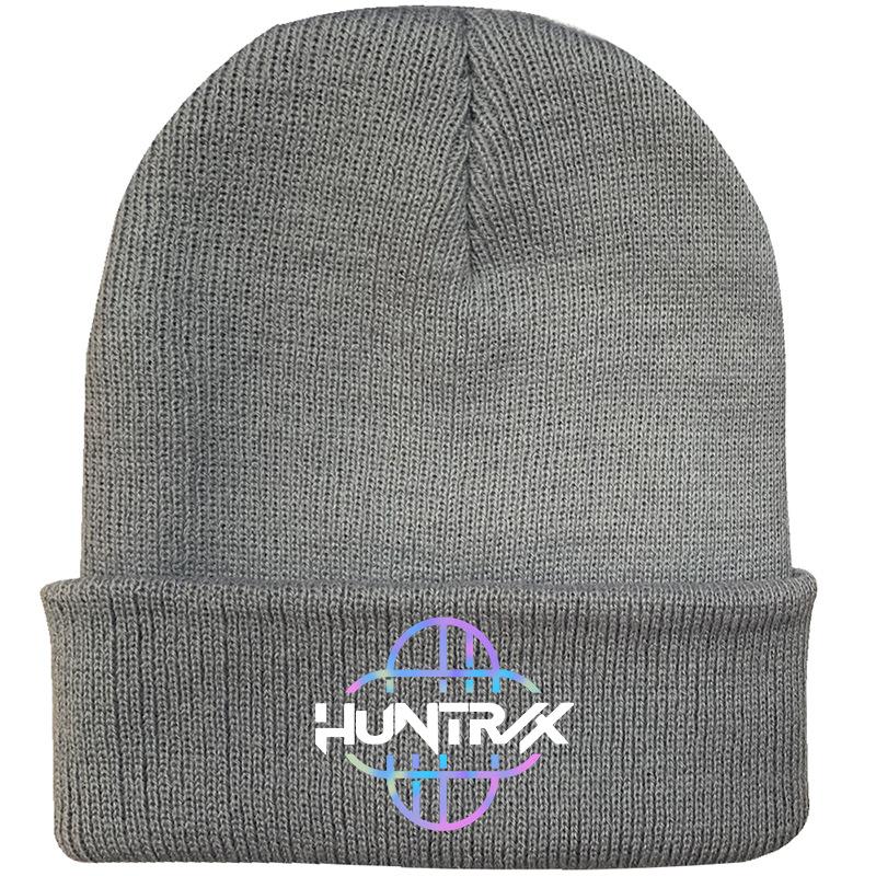 Peripheral Knitted Hat Curled Wool Hat Printed Doudou Hat Outdoor Cold Hat Adult