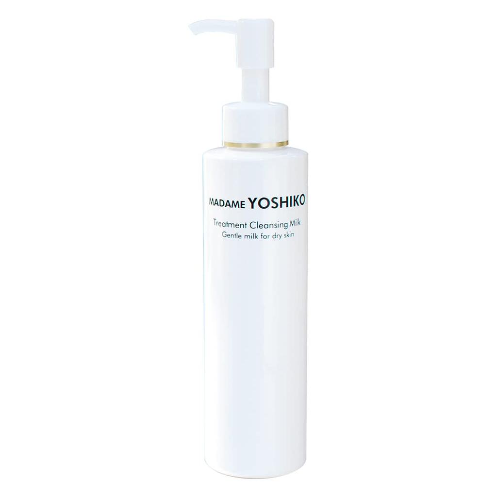 Madame Yoshiko Cleansing Milk No need for double cleansing Ceramide Cleansing Sensitive dry rich leaves skin feeling moisturized after relaxing aroma