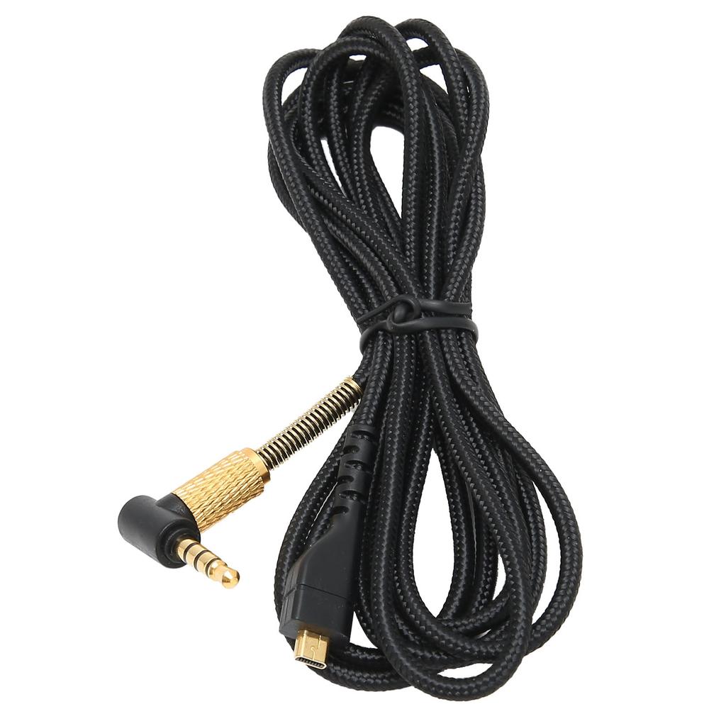 Headphone Audio Cable OFC Copper Wire Replacement Audio Cable for Steelseries Arctis 3 5 7 Pro
