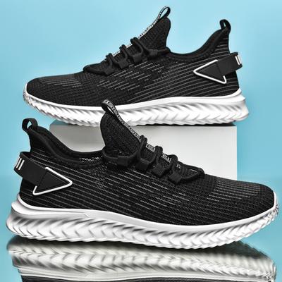 39-48 Spring/autumn Men's Sports Shoes Breathable Mesh Light Running Jogging Large Size Tennis Sports Shoes