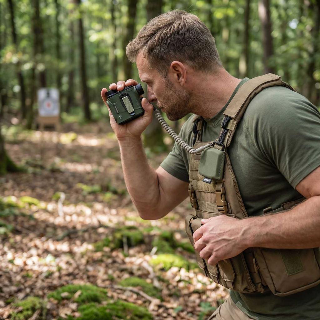 Magnetic Rangefinder Mount Holder With Tree Strap, Universal Hunting Rangefinder Stand Bracket, Hands-Free Stabilizer For Golf//Outdoor Scouting,