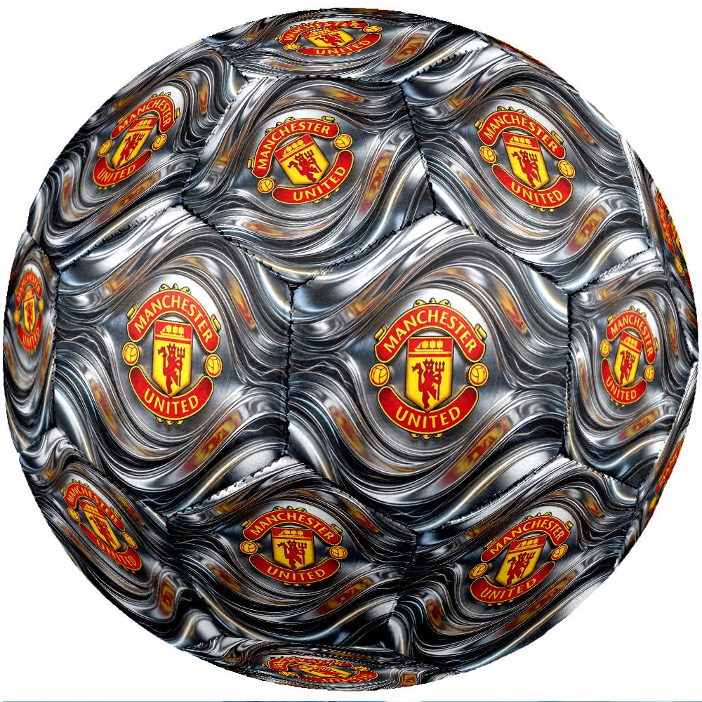 Balón de fútbol temática Manchester United Tamaño 5 Balón de fútbol Tacto Suave Balón de fútbol Profesional para Entrenamiento Deportivo al Aire Libre