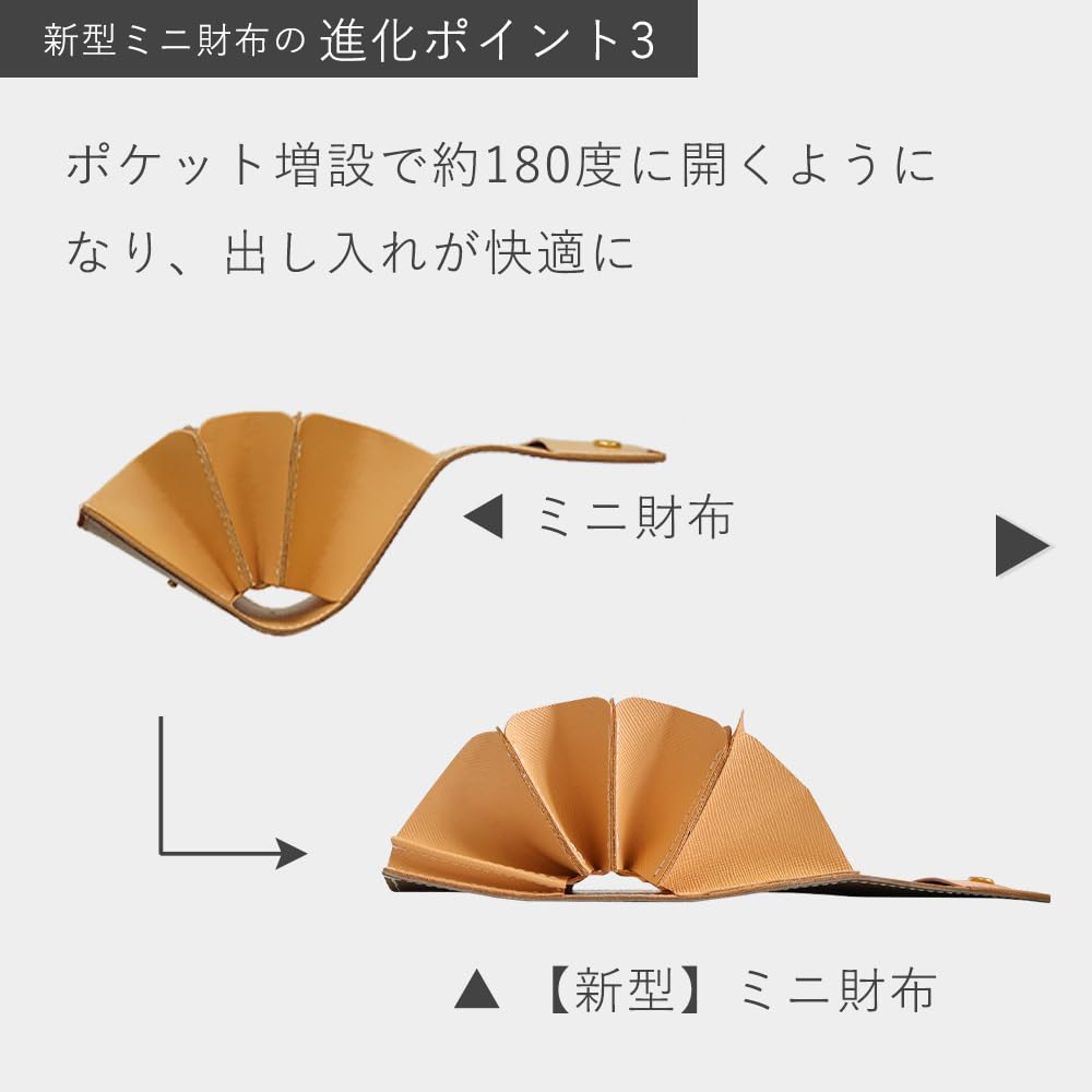 COTOCUL Geldbörse für Damen und Herren, Echtes Leder, Großes Fassungsvermögen, Kompakt, Italienisches Leder, Kleine Geldbörse, Cotocul, Neues Modell (Lavendel)