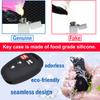 For Toyota Corolla RAV4 Prius Camry 4Runner Tacoma 4Pcs Smart Key Fob Cover Protective Case Shell Remote Control Button Styling