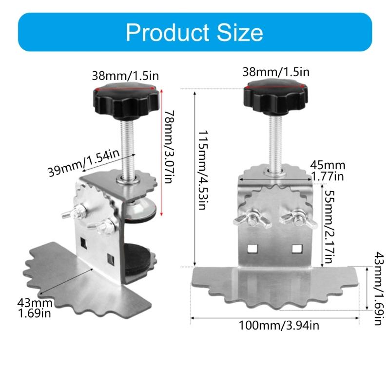 Stable Cabinet Door Installation Jig Easy Use Cabinet Door Positioner Installation Aid For DIY And Professional Use