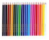 Apsara Colour Pencils 24 Full Size Set Brilliant Colours Hex Shape Easy Grip for School & College Art Drawing Use Art Set