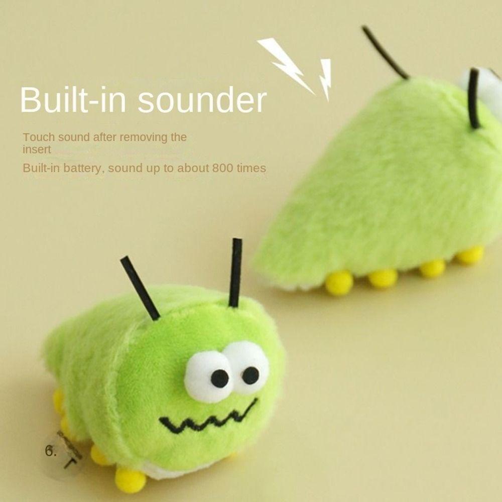 2Pcs Interactive Cat Worms Mint Toys Soft Cat Toys Pet Supplies Cat Plush Toys  Indoor