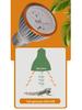 UVB 5.0 LED Turtle Basking Lamp - Full Spectrum UV Sunlamp for Reptiles and Plants