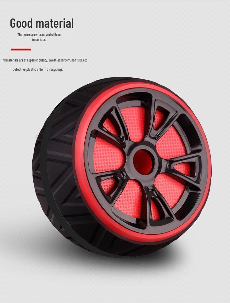 Velké kolečko na břicho: Trénink břišních svalů a fitness vybavení