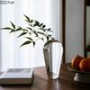 Vase en Verre Simple Japonais Transparent Vase d'Hydroponie Zen Décoration Moderne pour la Maison Décoration de Bureau Inserts Floraux